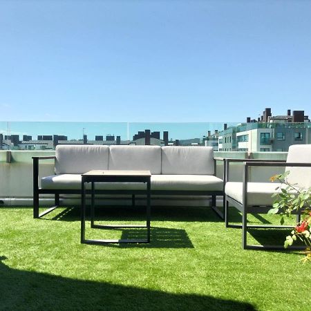 산티아고데콤포스텔라 Preciosa Habitacion Doble En Atico Con Terraza II 아파트 외부 사진